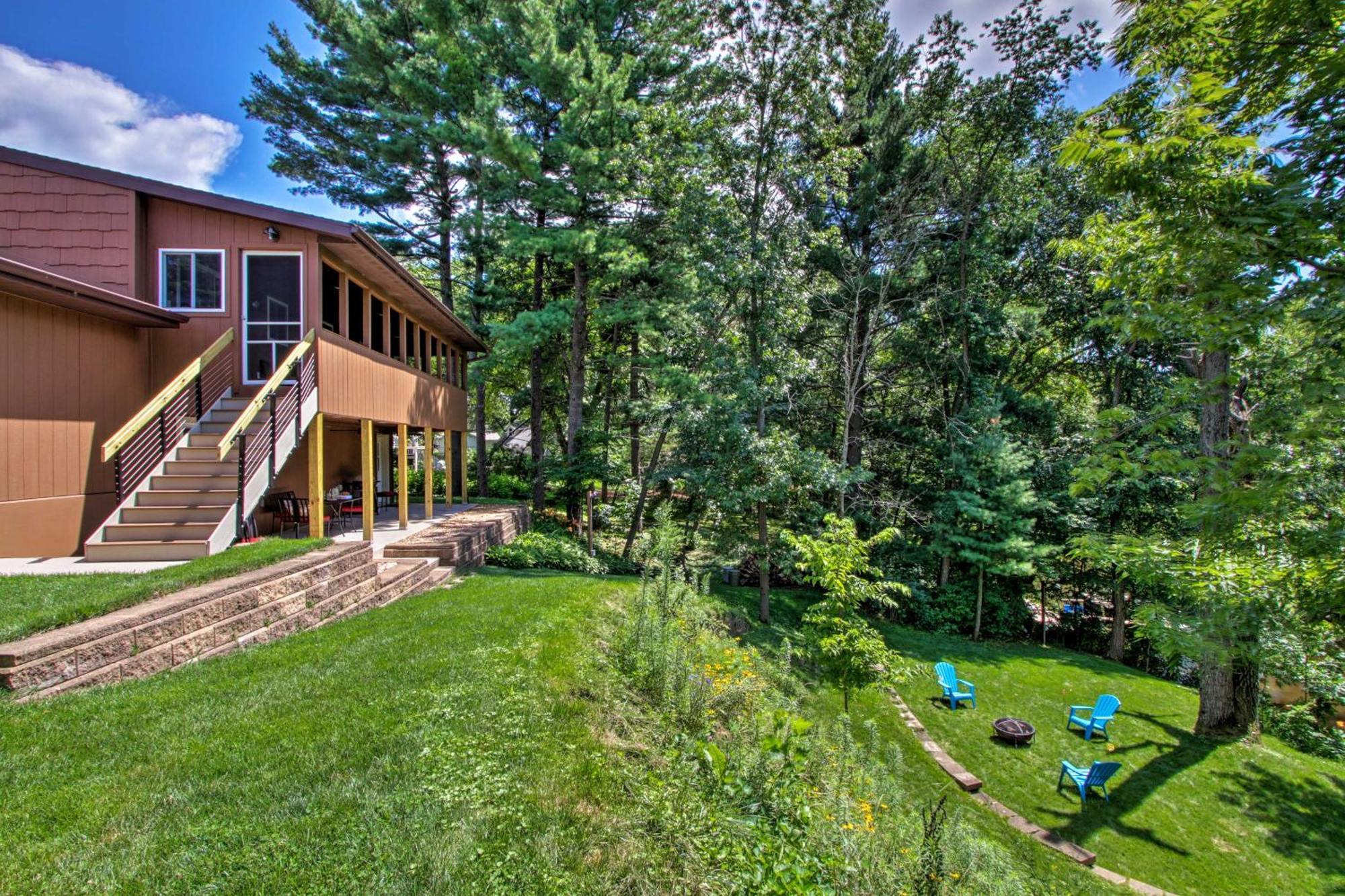 Riversong Waterfront La Crosse Home With Dock Екстер'єр фото